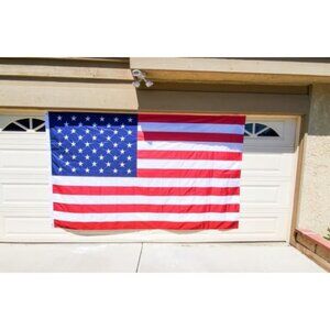6x10 FT American Made USA Flag Deluxe Long Lasting Outdoor Flag Fade Resistant